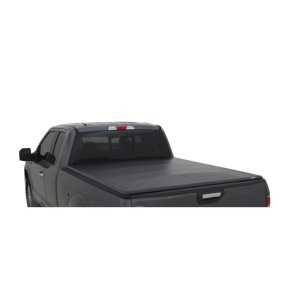 Toyota Tundra Tonneau Cover - LUND - Genesis Tri-Fold - Black - `14-`21