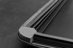 Chevrolet Silverado 1500 Tonneau Cover - LUND - Genesis Tri-Fold, Textured Vinyl - Black - `19-`23