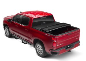 Chevrolet Silverado 1500 Tonneau Cover - LUND - Genesis Tri-Fold - Black - `19-`23