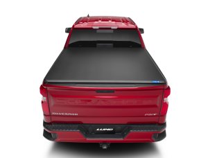 Chevrolet Silverado 1500 Tonneau Cover - LUND - Genesis Tri-Fold - Black - `19-`23