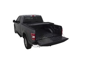 Chevrolet Silverado 1500 Tonneau Cover - LUND - Genesis Tri-Fold - Black - `07-`13