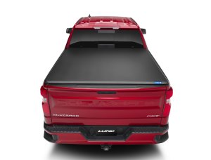 Chevrolet Silverado 1500 Tonneau Cover - LUND - Genesis Tri-Fold - Black - `07-`13