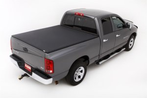 Dodge Ram 1500 Tonneau Cover - LUND - Genesis Elite Tri-Fold - Black - `02-`17