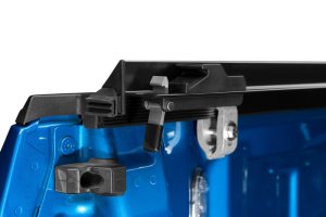 Ford F350 Super Duty Hard Fold Tonneau Cover - LUND - Genesis Roll Up - Black - `99-`07