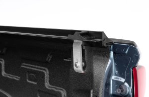 Ford F450 Super Duty Hard Fold Tonneau Cover - LUND - Genesis Roll Up - Black - `99-`07