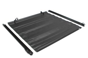 Ford Ranger Roll Up Tonneau Cover - LUND - Genesis Elite - Black - `19-`23