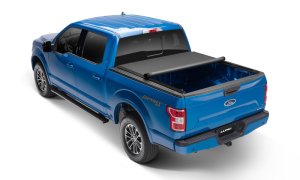 Ford Ranger Roll Up Tonneau Cover - LUND - Genesis Elite - Black - `19-`23