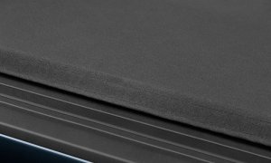 Chevrolet Silverado 1500 Roll Up Tonneau Cover - LUND - Genesis Elite Twill - Black - `07-`17 Chevrolet Silverado 1500 Roll Up Tonneau Cover - LUND - Genesis Elite Twill - Black - `07-`17