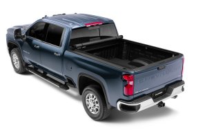 Chevrolet Silverado 1500 Roll Up Tonneau Cover - LUND - Genesis Elite Twill - Black - `07-`17 Chevrolet Silverado 1500 Roll Up Tonneau Cover - LUND - Genesis Elite Twill - Black - `07-`17