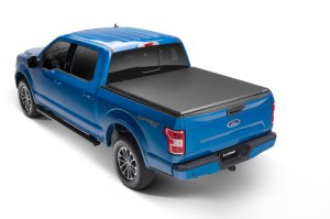 Ram 1500 Tonneau Cover - LUND - Hard Fold - Black - `02-`17