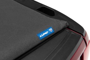 Ram 1500 Tonneau Cover - LUND - Hard Fold - Black - `02-`17