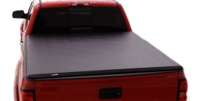 Ford F-250 Super Duty Tonneau Cover - LUND - Hard Fold - Black - `99-`17 Ford F-250 Super Duty Tonneau Cover - LUND - Hard Fold - Black - `99-`17