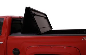 Ford F-150 Styleside Tonneau Cover - LUND - Hard Fold - Black - `09-`14