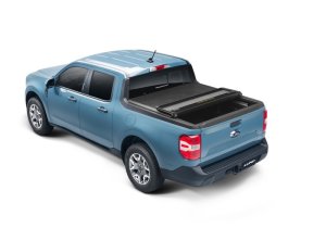 Ford Maverick Tonneau Cover - LUND - Hard Fold - Black - `22-`23