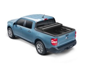 Ford Maverick Tonneau Cover - LUND - Hard Fold - Black - `22-`23