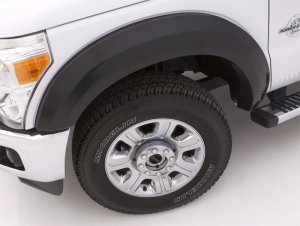 Chevrolet Silverado 1500 Fender Flares - Front + Rear - LUND - EX-Extrawide Smooth Elite Series - Black - `07-`13