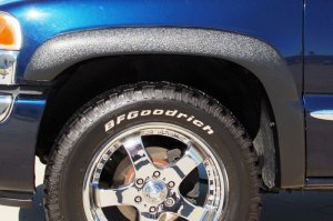 Chevrolet Silverado 1500 Fender Flares - Front + Rear - LUND - SX-Sport Style Smooth - Black - `99-`07