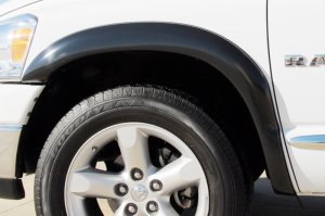 Chevrolet Silverado 1500 Fender Flares - Front - LUND - SX-Sport Smooth Elite Series - Black - `19-`21