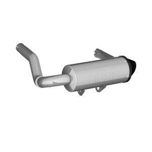Can-Am Renegade 850 Performance Exhaust - MBRP - Single Slip-On Performance Series with Mufflers - `13-`19