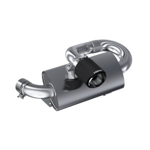 Can-Am Maverick Sport 1000R Performance Exhaust - Center Exit - MBRP - Performance Series Slip-On - Carbon Fiber - `18-`19