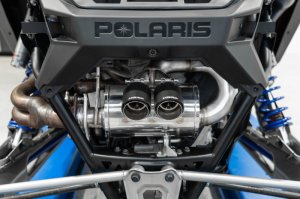 Polaris RZR Pro R Performance Exhaust - Dual Outlet - MBRP - Performance Series with Carbon Fiber Tips - `22-`23