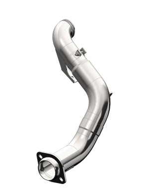 Ford Powerstroke Performance Exhaust - MBRP - 4in Turbo Down-Pipe T409 Aluminized - 2015