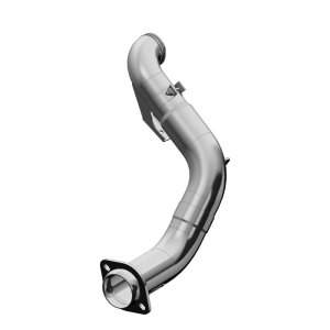 Ford Powerstroke Performance Exhaust - MBRP - 4in Turbo Down-Pipe T409 Aluminized - 2015