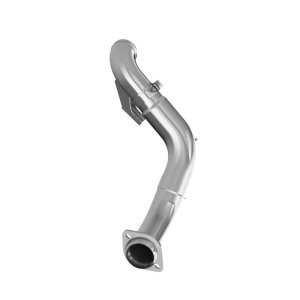 Ford F450 Down Pipe - MBRP - Armor Plus T409 Stainless Steel, 4 in. Diameter, Mandrel Bent - 2015