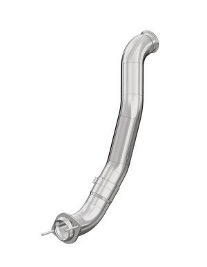 Ford Powerstroke Performance Exhaust - MBRP - Turbo Down Pipe, Armor Plus Smokers™, T409 Aluminized - `08-`10