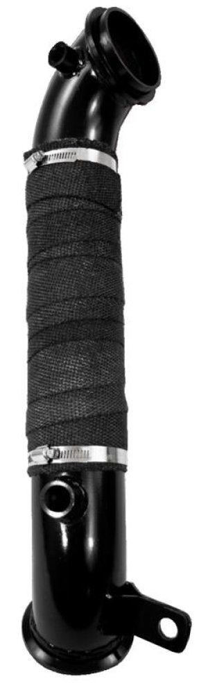 Chevrolet Silverado 2500 HD Turbo Downpipe - MBRP - Armor BLK, 3 in. - Black - `11-`13 Chevrolet Silverado 2500 HD Turbo Downpipe - MBRP - Armor BLK, 3 in. - Black - `11-`13