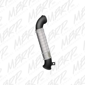 Chevrolet GMC Performance Exhaust - MBRP - 3in Down Pipe - Black - `04-`10