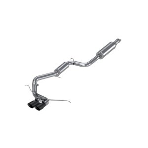 Ford Focus Performance Exhaust - Rear - MBRP - Armor Plus Cat Back - Black - `13-`17