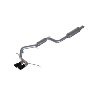 Ford Focus Performance Exhaust - Rear - MBRP - Armor Plus Cat Back - Black - `13-`17