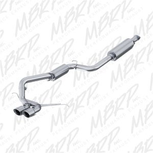 Ford Focus ST Performance Exhaust - Dual Rear Center - MBRP - Cat Back, Armor Lite - `13-`14