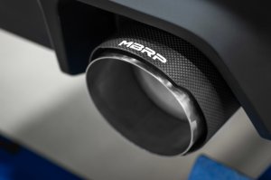 Toyota Corolla GR Performance Exhaust - Dual Rear - MBRP - Cat Back, Armor Pro, T304 Stainless Steel, Carbon Fiber Tips - 2023+