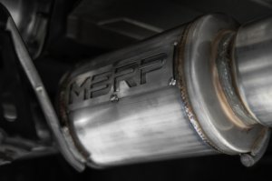 Nissan GTR Performance Exhaust - Rear - MBRP - Cat Back, Dual Split Rear Exit, Quad Carbon Fiber Tips - `09-`23
