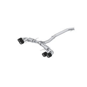 Nissan GTR Performance Exhaust - Rear - MBRP - Cat Back, Dual Split Rear Exit, Quad Carbon Fiber Tips - `09-`23