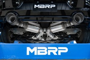 Nissan Z Performance Exhaust - Dual Rear Exit - MBRP - Armor Pro Cat Back - Carbon Fiber - `23-`24