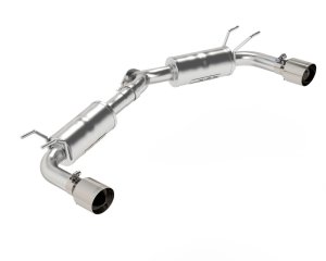 Mazda 3 Hatchback Performance Exhaust - Rear - MBRP - Armor Pro Axle Back, Dual Exit, Street Profile - `19-`23