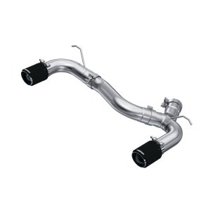 BMW 2 Series Performance Exhaust - Rear - MBRP - Armor Pro Axle-Back, Dual Rear Exit, 3 in. T304 Stainless Steel, Street Version, Carbon Fiber Tips - `17-`21