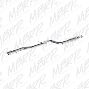 Volkswagen Jetta Performance Exhaust - Single Rear Exit - MBRP - ARMOR PLUS T409 Stainless Steel - `05-`06