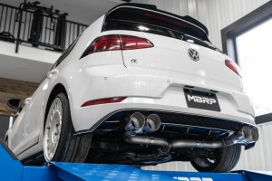 Volkswagen Golf R Performance Exhaust - Rear - MBRP - Cat Back Single Exit Pro Series w/ Valve Delete - `15-`19