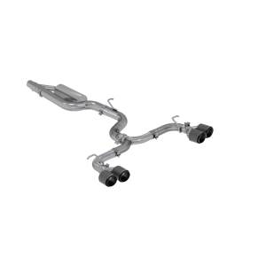 Volkswagen Golf R Performance Exhaust - Rear - MBRP - Armor Pro Cat Back + Carbon Fiber Tips - `15-`19