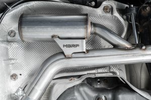 Volkswagen Golf GTI Performance Exhaust - Rear - MBRP - Cat Back, Dual Split Rear Exit, T304 Stainless Steel - `15-`20