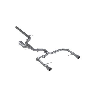 Volkswagen Jetta GLI Performance Exhaust - Dual Rear Exit - MBRP - Cat Back, Armor Pro, T304 Stainless Steel - `19-`21