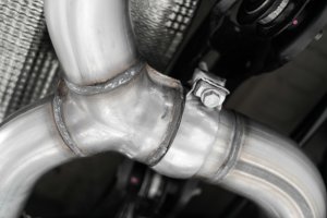 Volkswagen Jetta GLI Performance Exhaust - MBRP - Cat Back, Dual Split Rear Exit, Carbon Fiber Tips - `19-`21