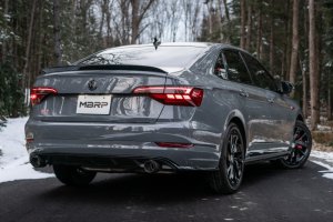 Volkswagen Jetta GLI Performance Exhaust - MBRP - Cat Back, Dual Split Rear Exit, Carbon Fiber Tips - `19-`21