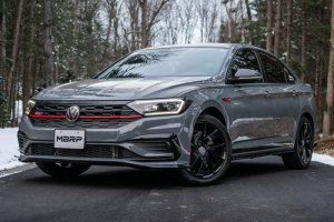 Volkswagen Jetta GLI Performance Exhaust - MBRP - Cat Back, Dual Split Rear Exit, Carbon Fiber Tips - `19-`21