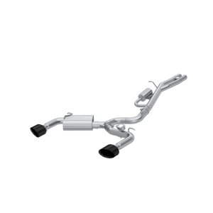 Audi RS3 Performance Exhaust - Rear - MBRP - Cat Back, Dual Split Rear Exit - Black Chrome - `17-`20