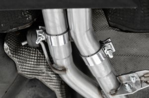 Audi S5 Performance Exhaust - MBRP - Muffler Bypass, T304 Stainless Steel, Armor Pro Series - `10-`16